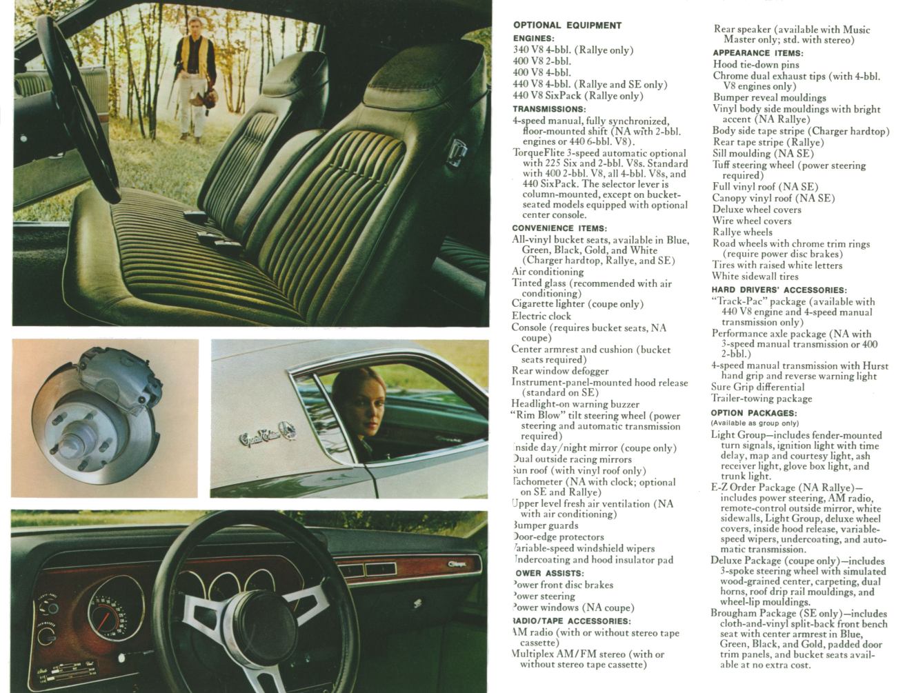 1972 Dodge Charger Brochure Page 3